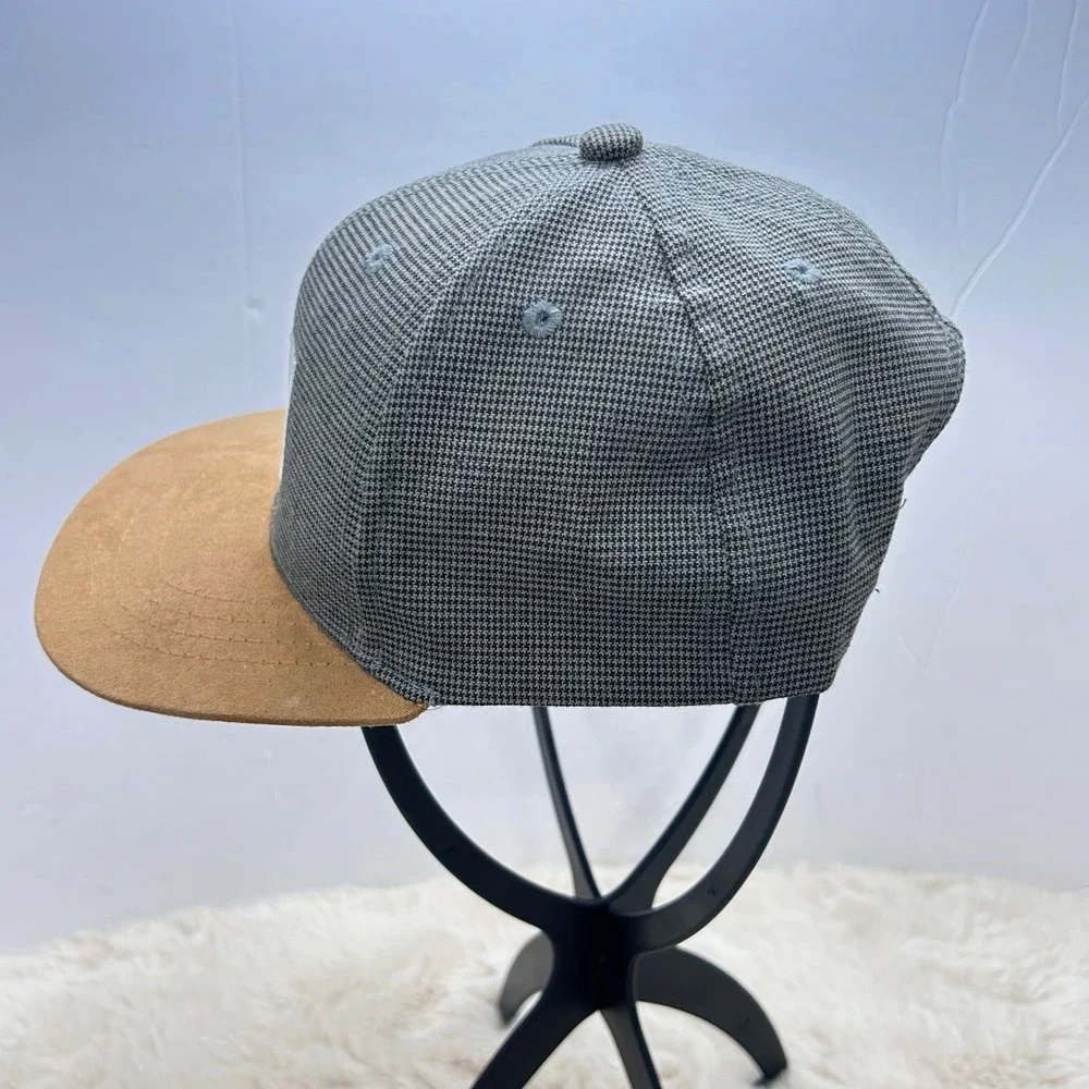Kids Jack &‎ Winn Hat Co Houndstooth Buffalo Patch Adjustable Baseball Cap